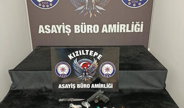 Mardin'de uyuşturucu operasyonunda 4 şüpheli yakalandı