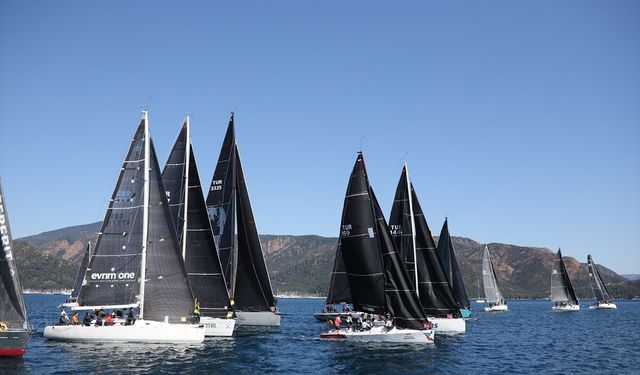Marmaris MIYC Kış Trofesi Yat Yarışları'nın 3. ayağı tamamlandı