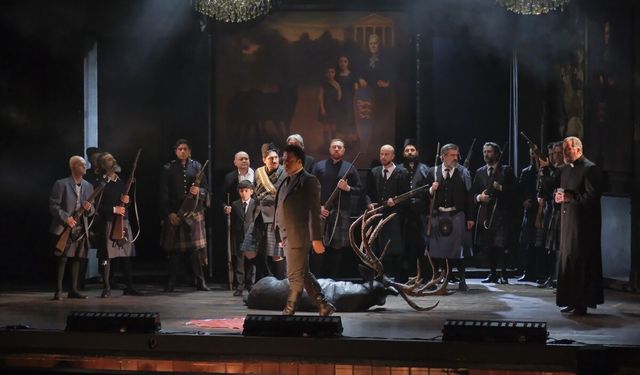 Mersin Devlet Opera ve Balesi 'Lucia di Lammermoor' operasını sahneledi