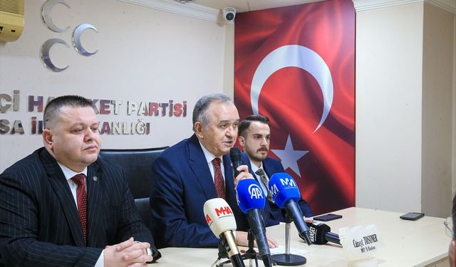 MHP Grup Başkanvekili Akçay, Manisa'da bayramlaşma programında konuştu: