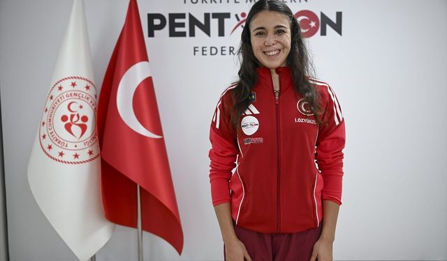 Milli pentatlet İlke'nin olimpiyat madalyası inancı