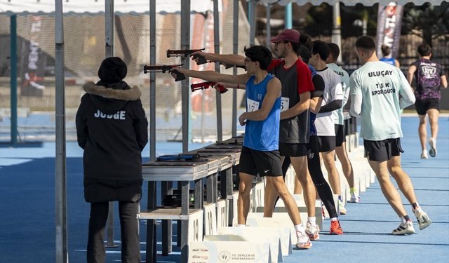 Modern pentatlonda Olimpik Ulusal Sıralama 3 ve Yeşilay Türkiye Şampiyonası, Ankara'da yapıldı