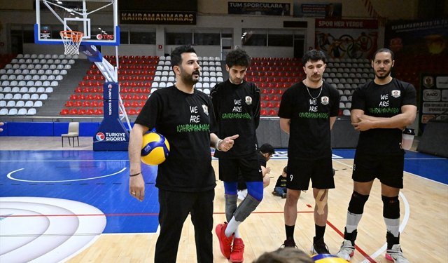 Onikişubat Belediyespor Erkek Voleybol Takımı'nın hedefi Efeler Ligi'nde kalıcı olmak