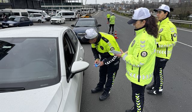 Ordu'da bayram öncesi dron destekli trafik denetimi yapıldı