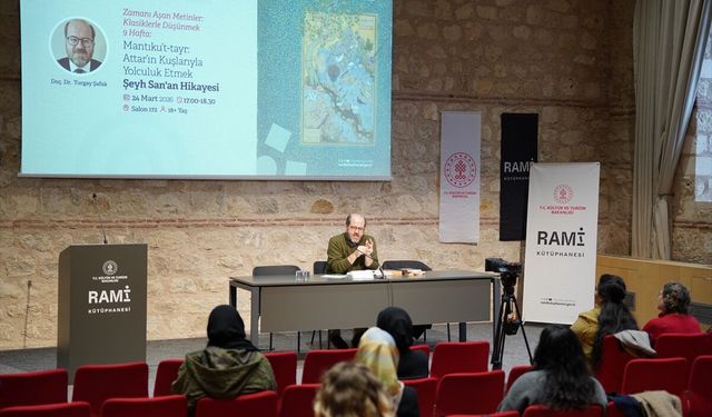 Rami Kütüphanesi'ndeki klasik metin okumalarında tasavvufi imtihan konuşuldu