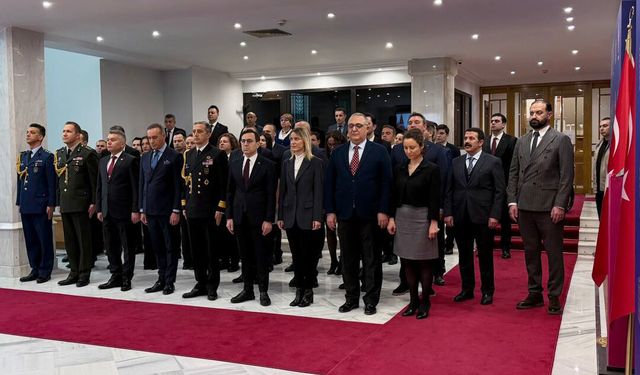 Rusya'da Çanakkale Deniz Zaferi'nin 111. yıl dönümü için tören düzenlendi