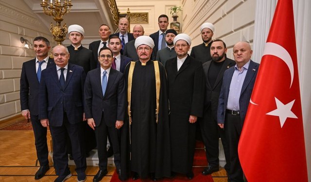 Rusya'daki Müslümanların temsilcileri Türkiye'nin Moskova Büyükelçiliğindeki iftarda bir araya geldi