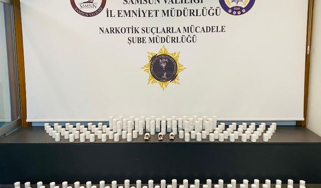 Samsun'da uyuşturucu operasyonunda 4 zanlı yakalandı