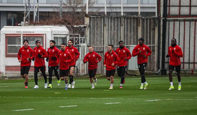 Samsunspor, Rayo Vallecano maçının hazırlıklarına başladı