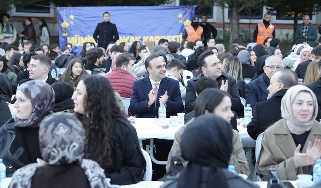 Sanayi ve Teknoloji Bakanı Kacır, Kocaeli'de iftar programında konuştu: