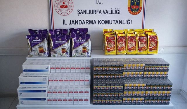 Şanlıurfa'da kaçakçılık operasyonunda 29 şüpheli hakkında adli işlem yapıldı