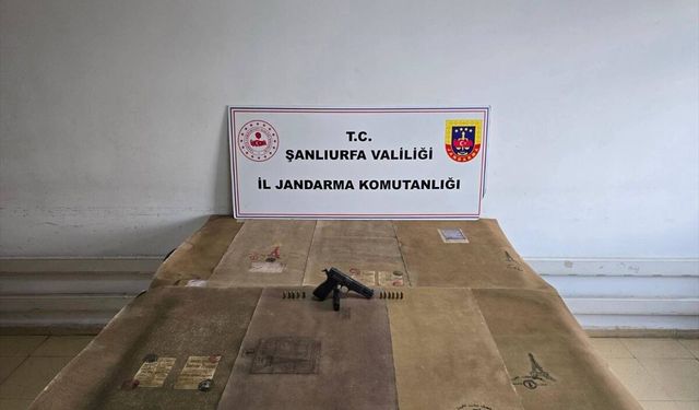 Şanlıurfa'da tarihi eser operasyonunda 4 şüpheli yakalandı
