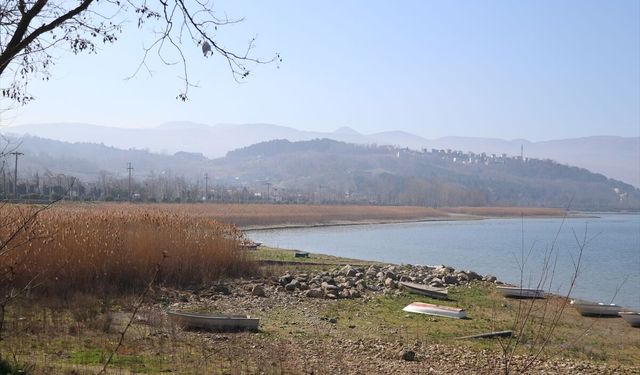Sapanca Gölü'nde su seviyesi 17 santimetre arttı