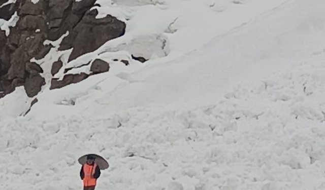 Şırnak-Hakkari kara yoluna çığ düştü