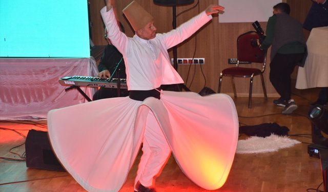 Şırnak'ta semazen gösterisi yapıldı