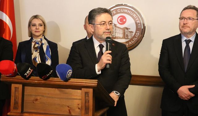 Tarım ve Orman Bakanı Yumaklı, Kastamonu'da bayramlaşma töreninde konuştu: