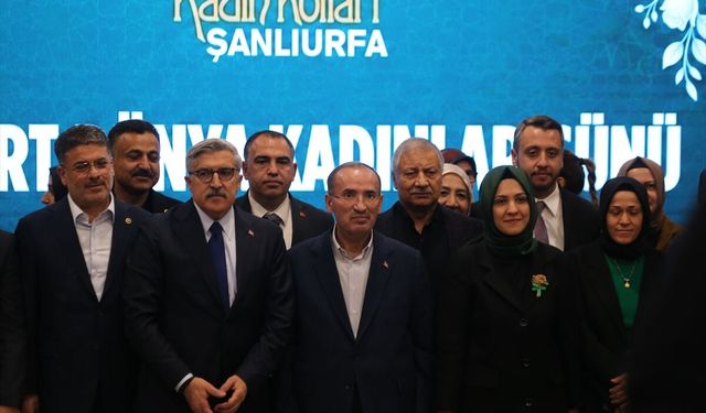 TBMM Başkanvekili Bozdağ, Şanlıurfa'da konuştu: