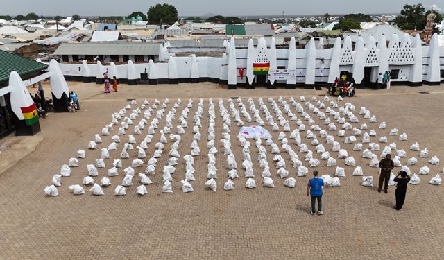 TDV, Gana'da ihtiyaç sahiplerine ramazan yardımı ulaştırdı