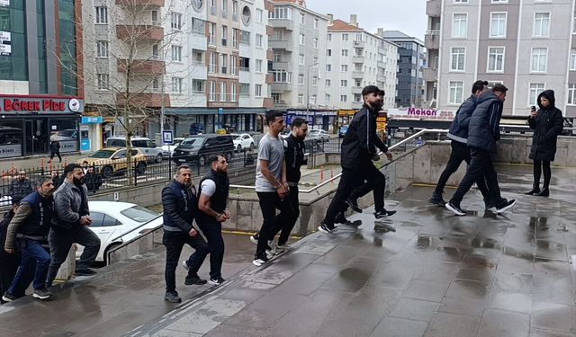 Tekirdağ'da kaçırma ve darp olayına ilişkin 8 kişi tutuklandı