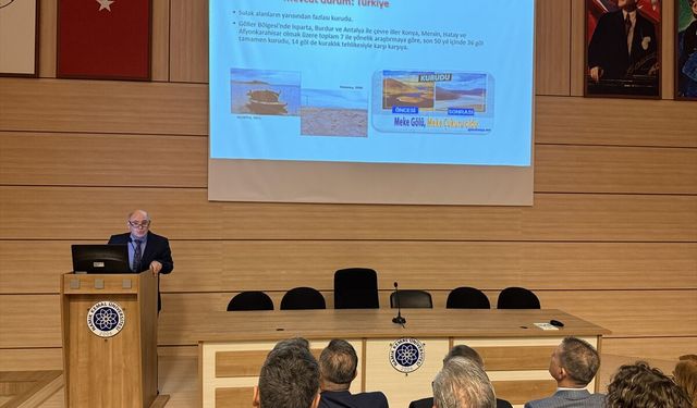 Tekirdağ'da 'Su Farkındalık' paneli düzenlendi