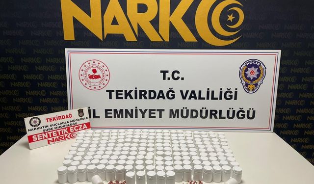 Tekirdağ'da uyuşturucu operasyonunda yakalanan 5 şüpheli tutuklandı