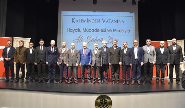 Trabzon milletvekillerinden Ali Şükrü Bey için vefatının 103. yılında sempozyum düzenlendi