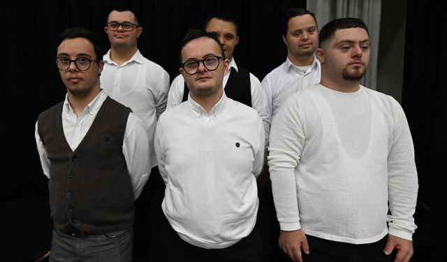 Trabzon'da down sendromlulardan oluşan koro ilk konserine hazırlanıyor
