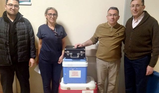 Trafik kazasında hayatını kaybeden kadının organları 4 hastaya umut oldu