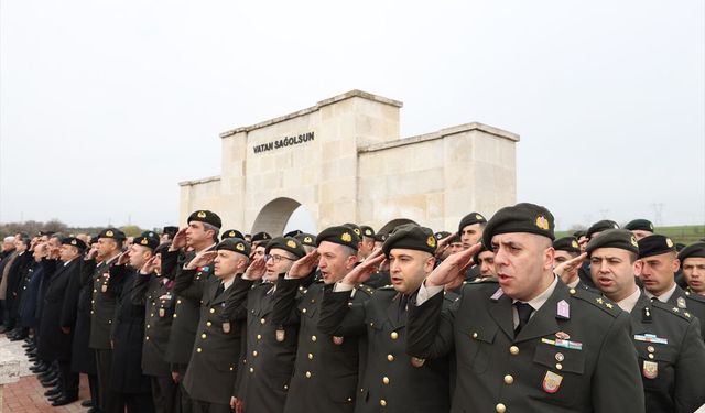 Trakya'da 18 Mart Şehitleri Anma Günü dolayısıyla törenler düzenlendi