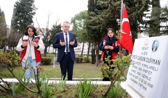 Trakya'da şehitlikler bayrama hazırlanıyor
