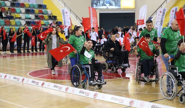 Türkiye Boccia Şampiyonası, Balıkesir'de başladı