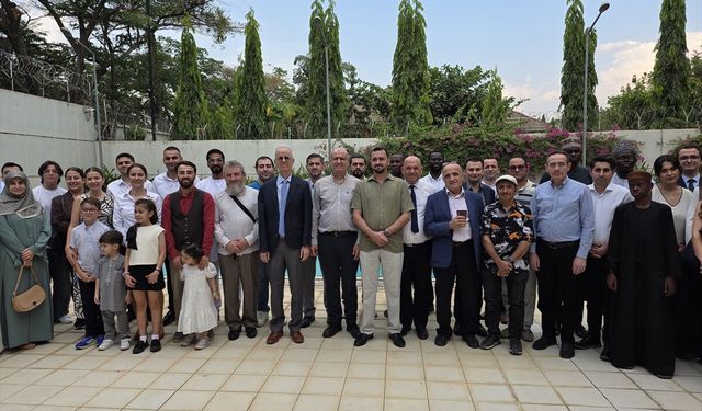 Türkiye'nin Abuja Büyükelçiliğinde bayramlaşma töreni düzenlendi