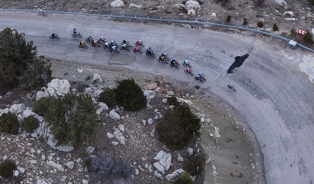 Uluslararası Antalya Bisiklet Turu, Antalya'da sürüyor