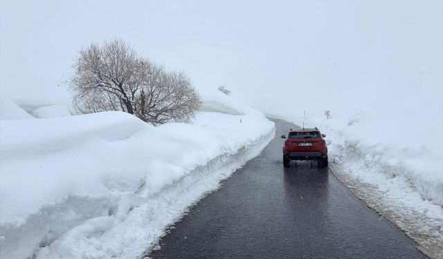 Van ve Hakkari'de 82 yerleşim yerinin yolu ulaşıma kapandı