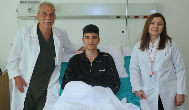 Vücudunun yüzde 75'inde yanık oluştu, 17 ameliyatın ardından sağlığına kavuştu