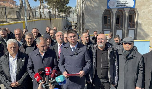 Yozgat'ta ortaokul müdürünün darbedilmesi protesto edildi