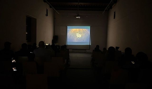 Yunus Emre Enstitüsü Libya'da ramazan geceleri programı kapsamında film gösterimi yaptı