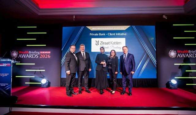 Ziraat Katılım'a Londra'dan 'özel bankacılık' ödülü