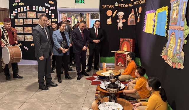 Zonguldak'ta ilkokul öğrencileri düzenlenen etkinliklerle ramazanın manevi atmosferini yaşadı