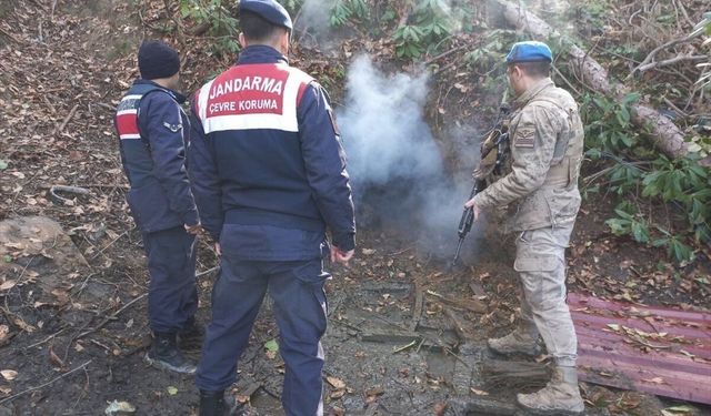Zonguldak'ta ruhsatsız işletilen 9 maden ocağı imha edildi