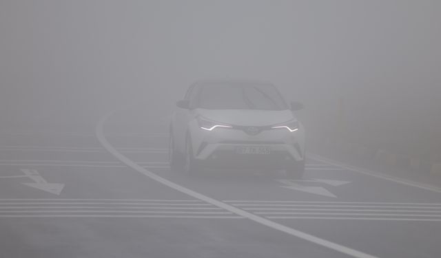 Zonguldak'ta yoğun sis etkili oluyor