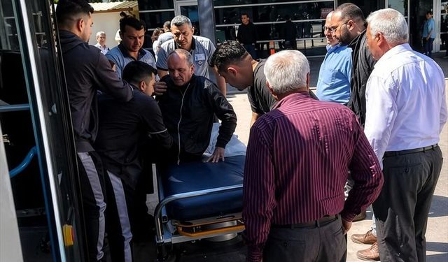 Adıyaman'da halk otobüsü şoförü fenalaşan yolcuyu hastaneye yetiştirdi