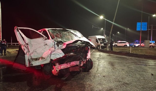 Adıyaman'da zincirleme trafik kazasında 5 kişi yaralandı
