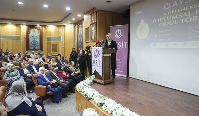 Aile ve Sosyal Hizmetler Bakanı Göktaş, AYSİT Vakfı 2. Toplumsal Fayda Ödül Töreni'nde konuştu: