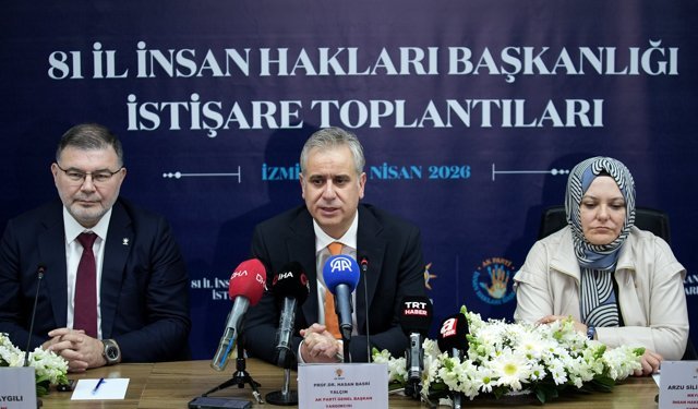 AK Parti Genel Başkan Yardımcısı Yalçın, İzmir'de konuştu: