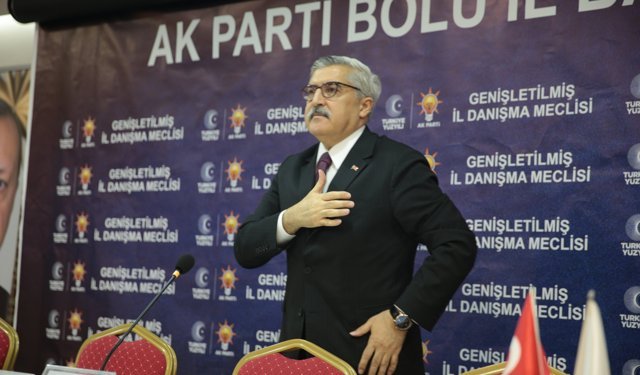 AK Parti Genel Başkan Yardımcısı Yayman, Bolu'da konuştu: