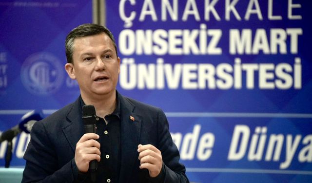 AK Parti MKYK Üyesi Fatih Şahin, Çanakkale'de 'İhtisas Akademi' programında konuştu: