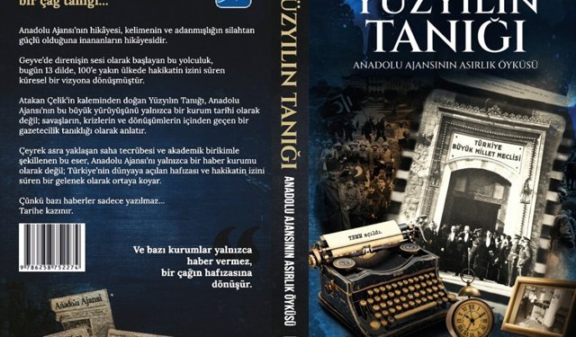 Anadolu Ajansının asırlık öyküsü kitaplaştı