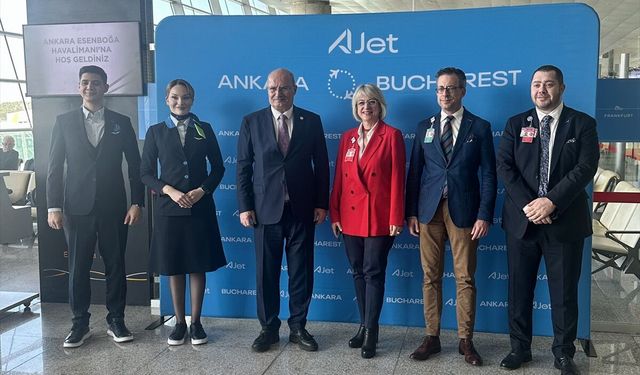 Ankara Esenboğa Havalimanından Bükreş'e direkt uçuşlar başladı