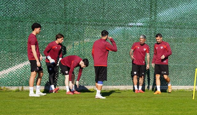 Bandırmaspor, Erzurumspor FK maçının hazırlıklarını tamamladı